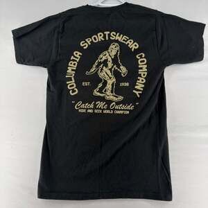 0922 Columbia Sportswear Catch Me Outside Bigfoot Hide and Seek Champion Graphic